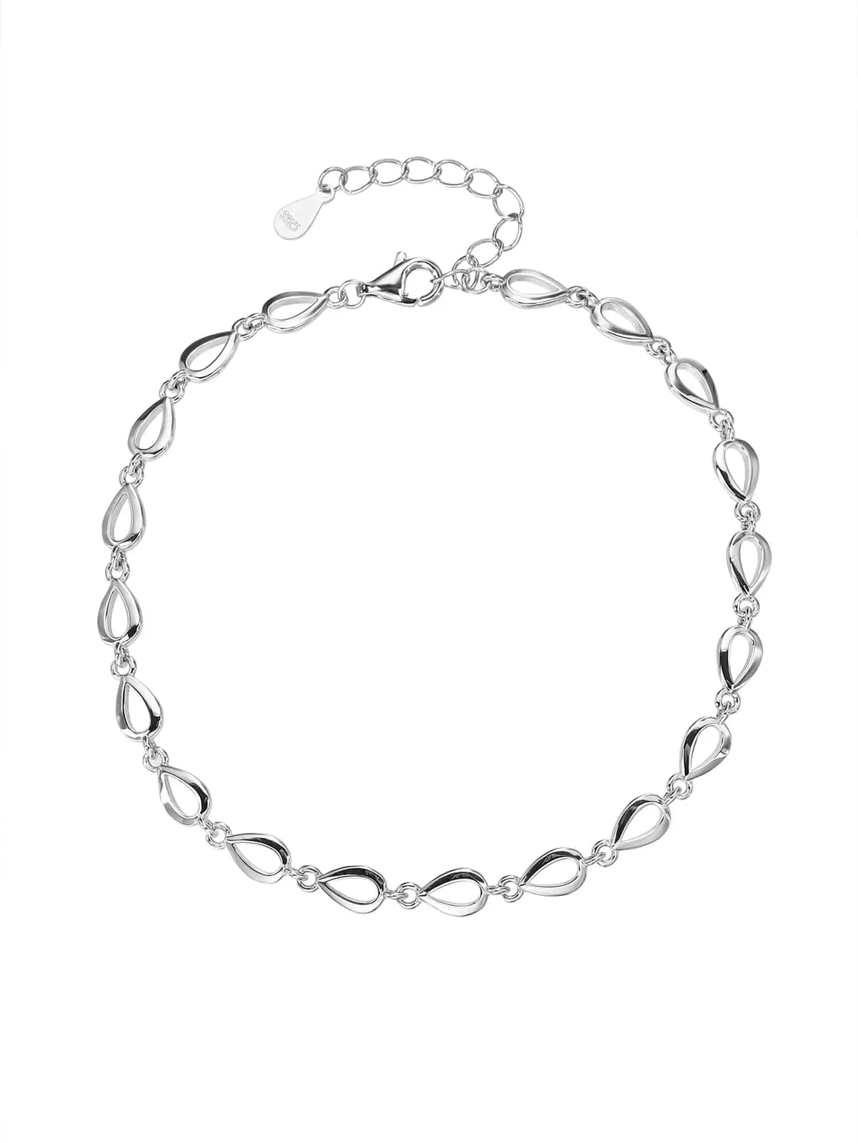Csepp mintás karkötő – 17+4 cm 1