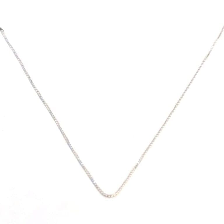 Ezüst Kocka lánc 50cm